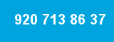 920 713 86 37